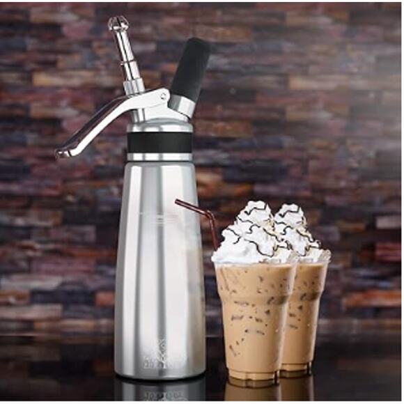 Professional Stainless Steel Whipped Cream Dispenser - Picture 5 of 7